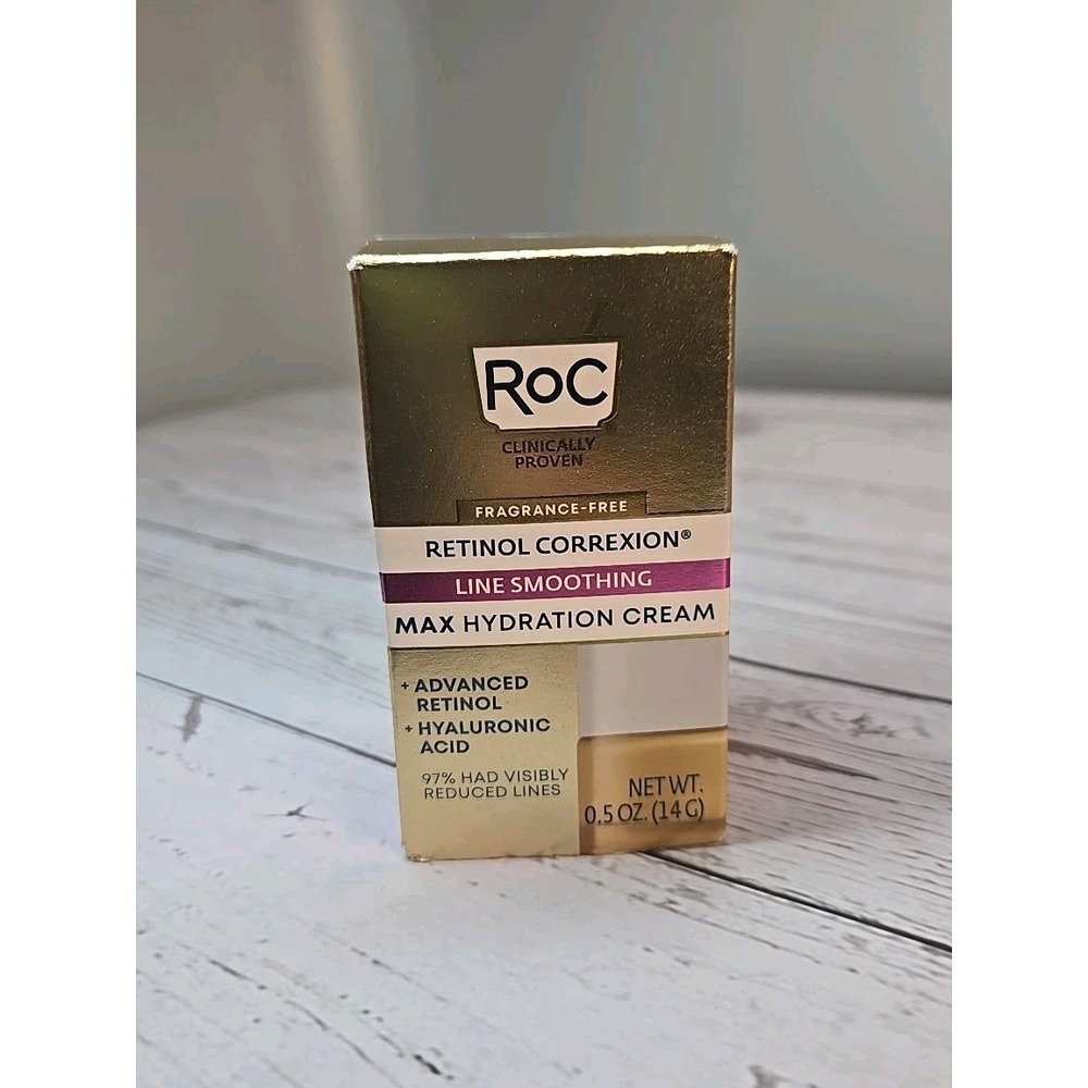 RoC Retinol Correxion Line‎ Smoothing Max Hydration Cream - 0.5 Oz